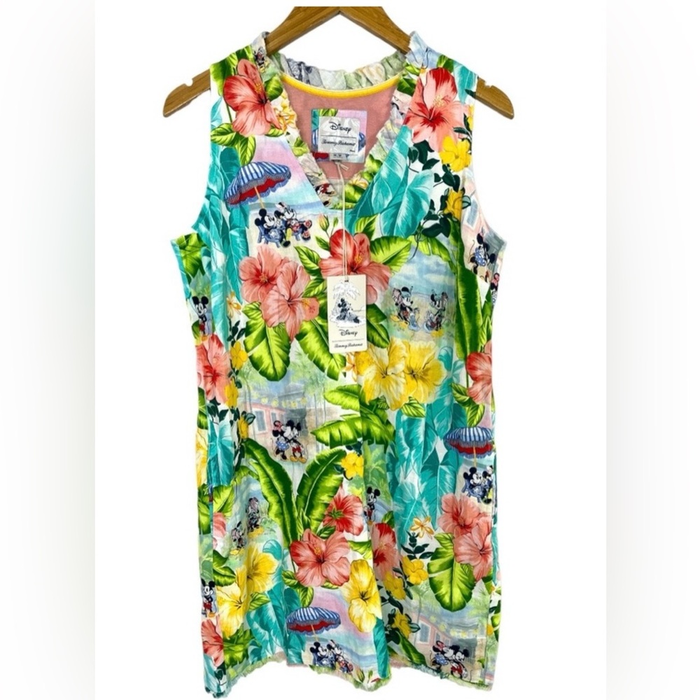 Tommy Bahama x Disney Parks Poolside Party Ruffle Linen Dress